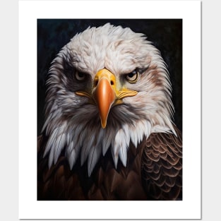 Oil Paint, Hyperrealism, Amazing Zoo Eagle Posters and Art